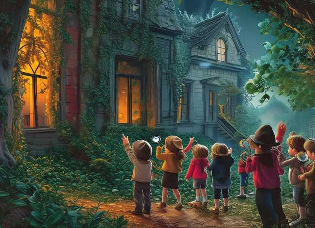 儿童侦探推理故事；儿童侦探推理动画