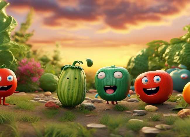 蔬菜水果悲喜小故事、蔬菜水果的小故事