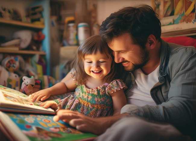 儿童喜宝故事 - 喜宝和爸爸小故事