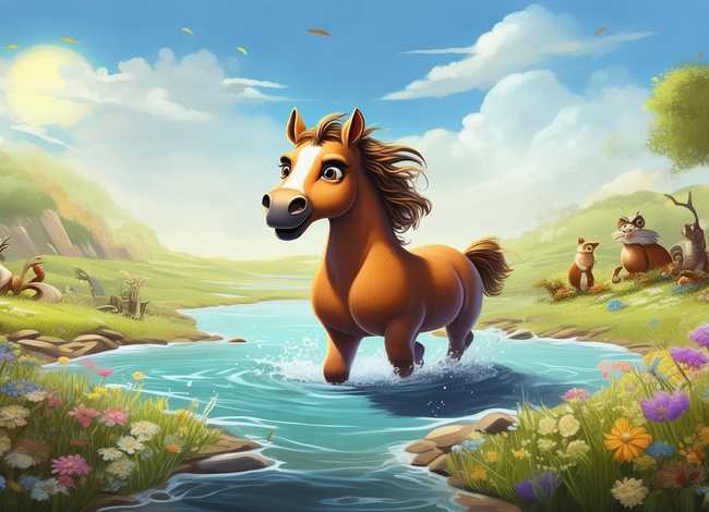讲故事小马过河故事视频，讲故事《小马过河》视频