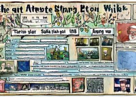 艺术家的故事手抄报，艺术家的故事手抄报模板