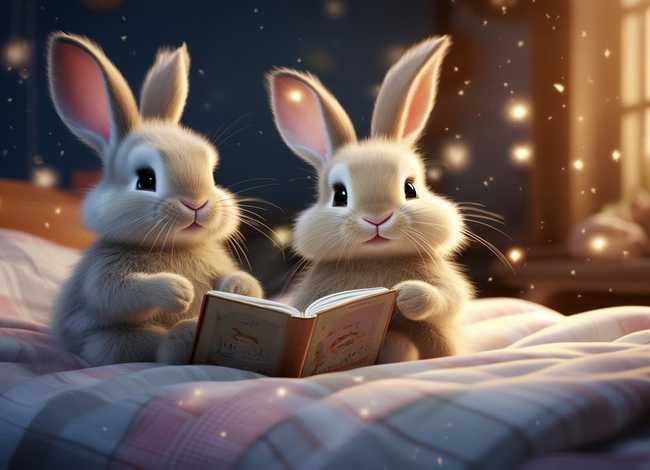两只小兔子的儿童故事(两只小兔子的睡前故事) 两只小兔子的儿童故事(两只小兔子的睡前故事)