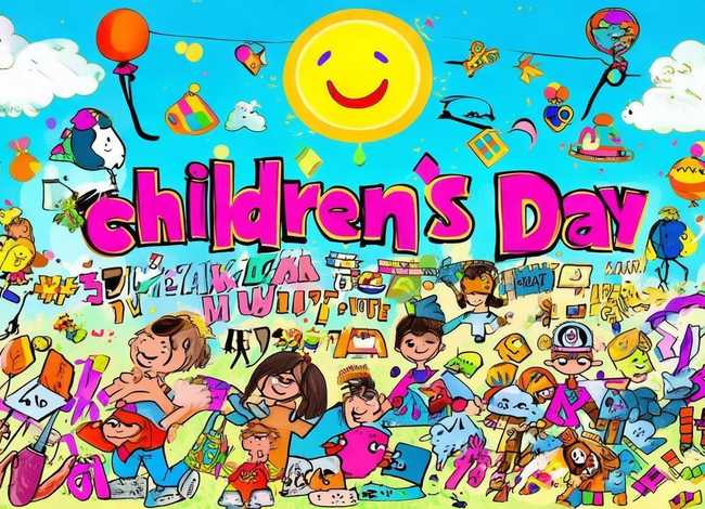 儿童六一节的英语手抄报 儿童六一节的英语手抄报内容