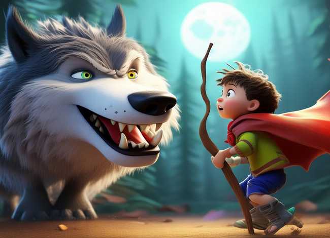 智斗大灰狼儿童故事视频、智斗大灰狼的故事视频贝乐虎故事