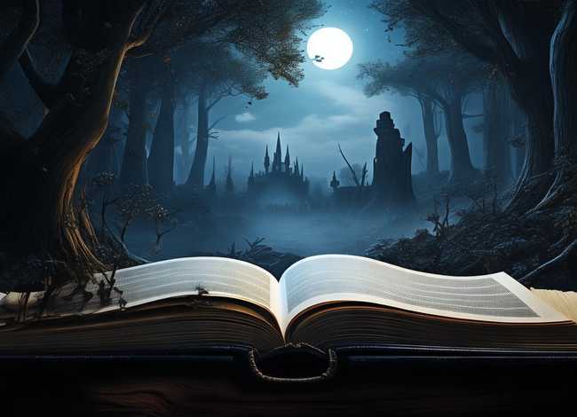 小说故事绘画（小说故事绘画素材）