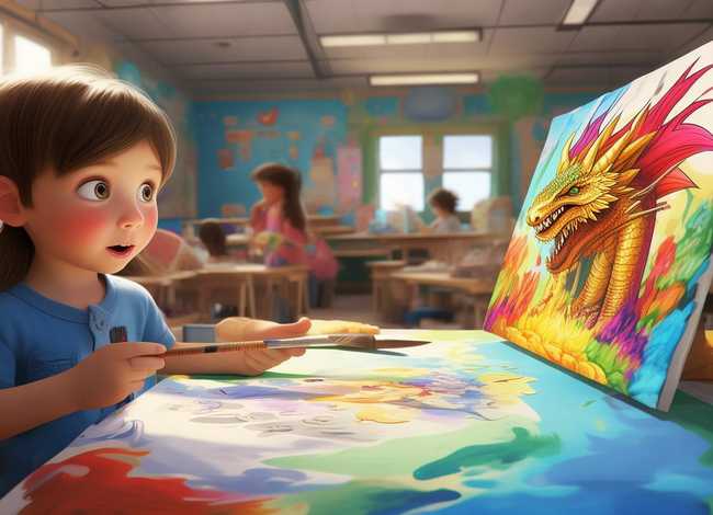 画龙点睛儿童故事课件、画龙点睛课件ppt幼儿