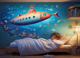 潜水艇儿童睡前故事（潜水艇的故事睡前故事）