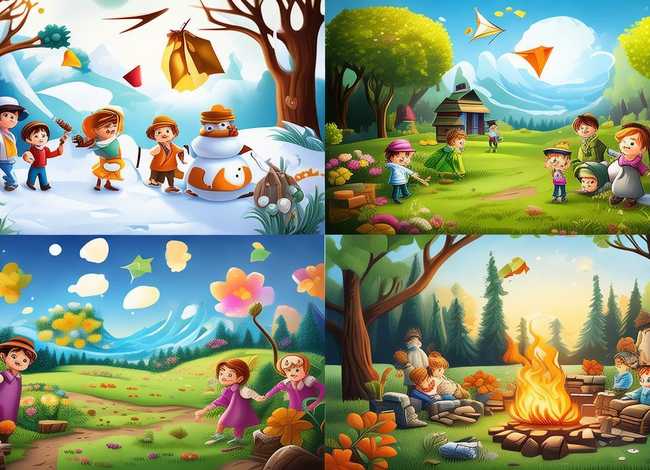 童年四季儿童经典故事、儿童经典完整故事