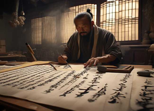 书法家的小故事简写 - 书法家的小故事简写怎么写