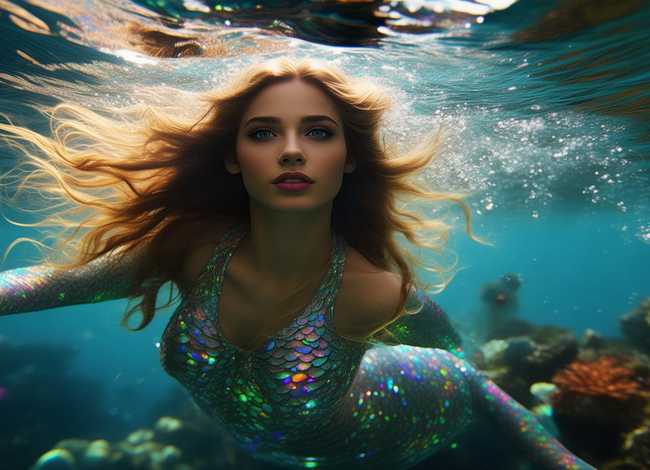 海底美人鱼视频；海底美人鱼视频高清