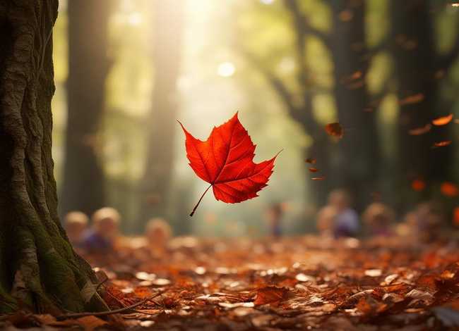 一片落叶的故事儿童（一片叶子落下来的故事在线听）
