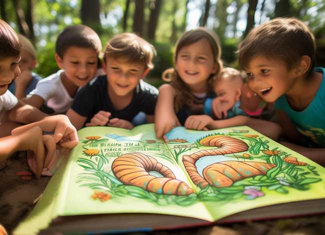 蚯蚓的故事儿童故事、蚯蚓的故事绘本故事