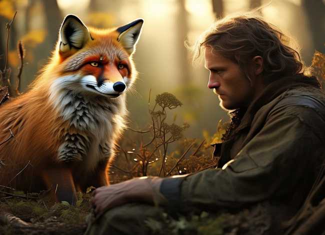 人的故事，狐狸打猎人的故事