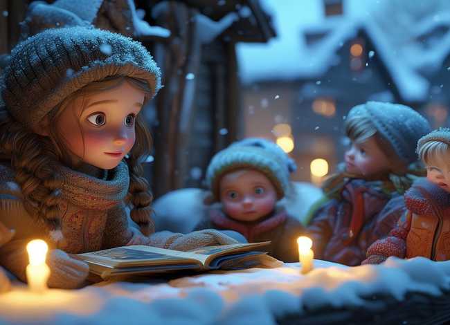 儿童故事雪花全文，幼儿故事雪花原文