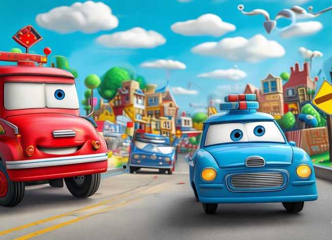 儿童故事汽车书 - 少儿汽车故事