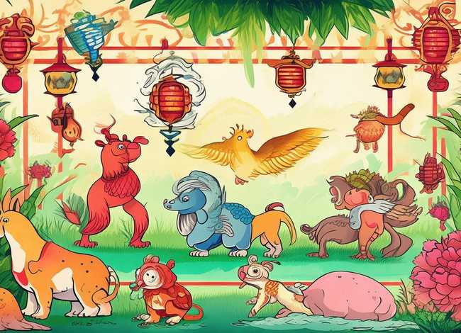 少儿故事十二生肖，少儿故事十二生肖图片