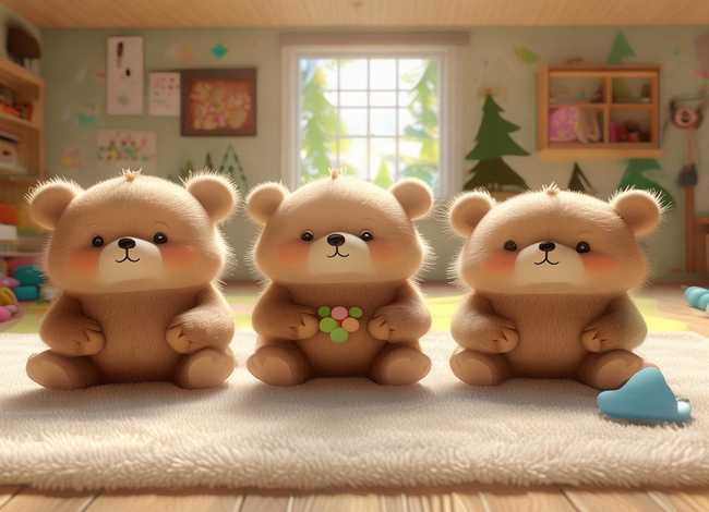 3岁小朋友三只熊的故事;幼儿三只小熊故事 3岁小朋友三只熊的故事;幼儿三只小熊故事