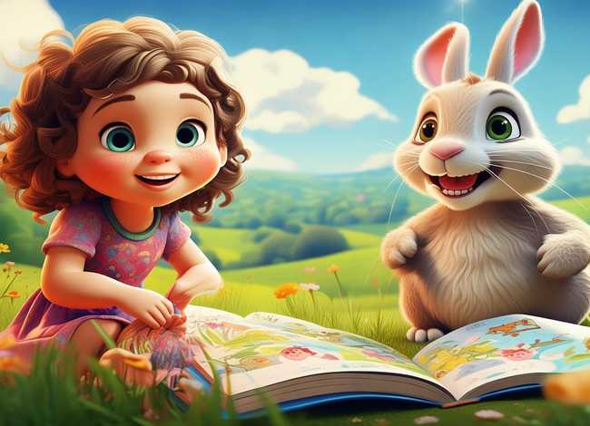 儿童英文绘本故事绘画、英文儿童绘本简单图画