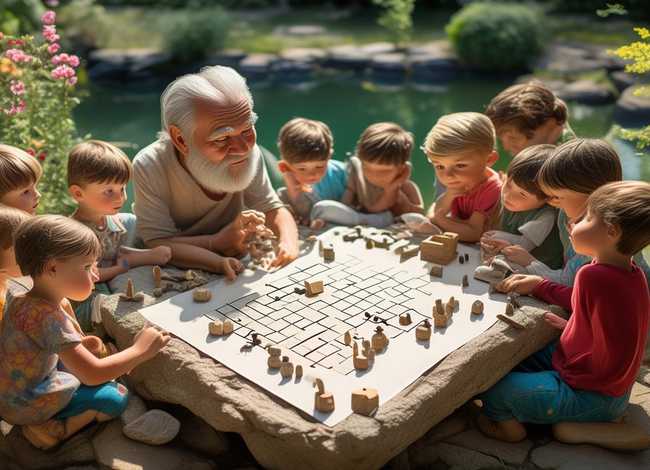 围棋的起源小故事幼儿，围棋的起源小故事幼儿教案