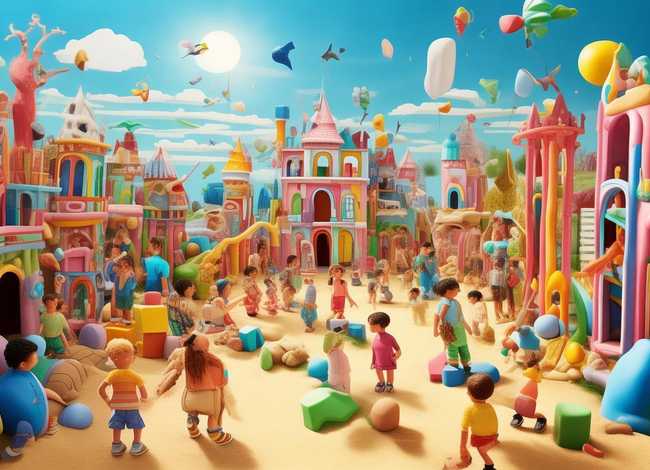 关于理想的儿童画、关于理想的儿童画作品