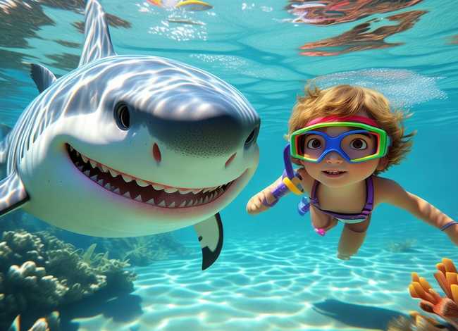儿童版大鲨鱼的故事 跟大鲨鱼有关的幼儿故事
