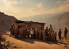 贫困山区儿童图片；贫困山区儿童图片大全