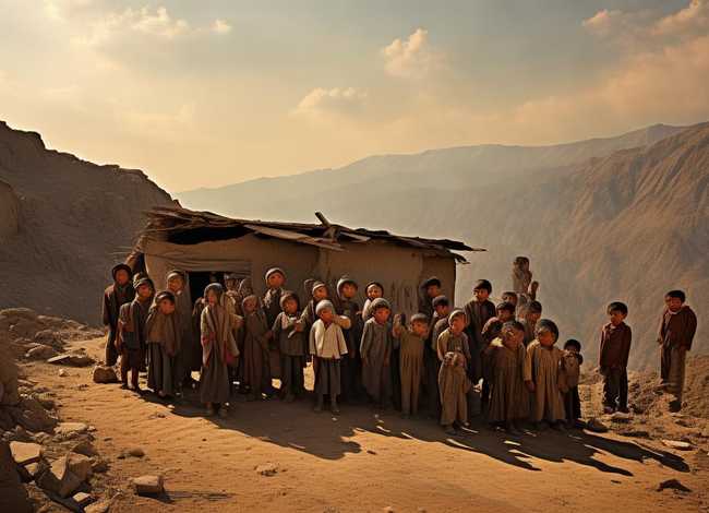 贫困山区儿童图片；贫困山区儿童图片大全