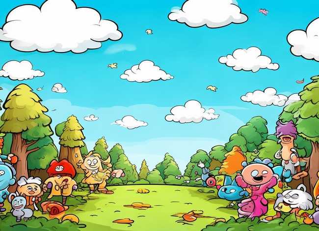 少儿故事漫画（少儿简单故事漫画图集）