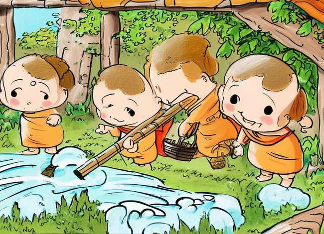 儿童故事三个和尚大全 少儿故事三个和尚