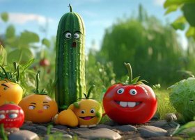 蔬菜水果悲喜小故事、蔬菜水果的小故事