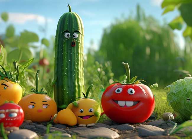 蔬菜水果悲喜小故事、蔬菜水果的小故事