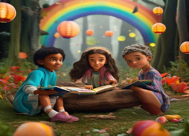 三个人儿童故事 - 三个人幼儿故事