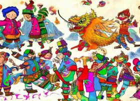 成语故事儿童画大班创意；成语故事绘画展大班教案