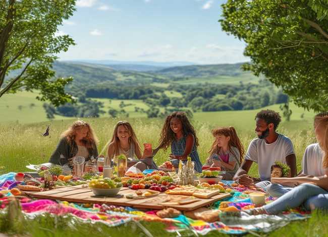 绘本《野餐》，绘本《野餐》故事内容