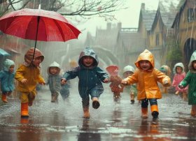 雨天的儿童故事、关于雨天的幼儿故事