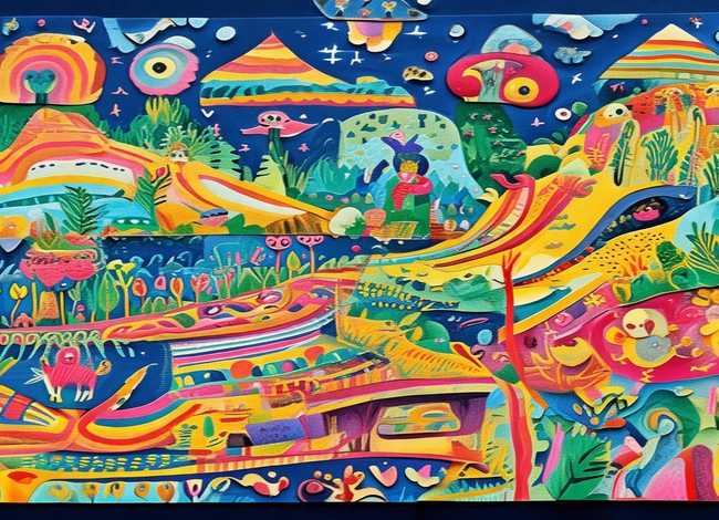 和绘本故事有关的儿童美术画，有关绘本故事的手抄报