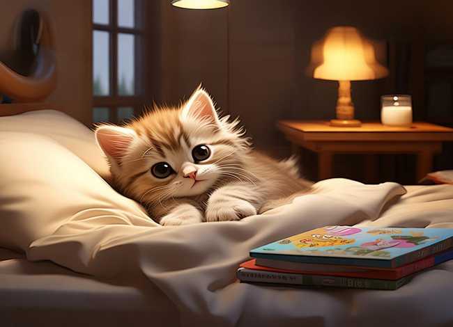 儿童小猫睡前故事大全 - 故事大全 睡前故事 小猫