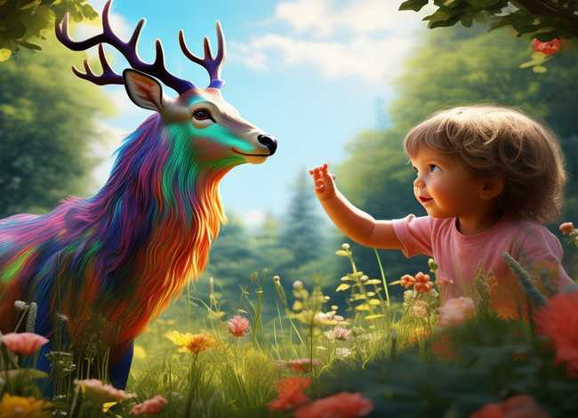 九色鹿儿童动画视频、九色鹿儿童绘画