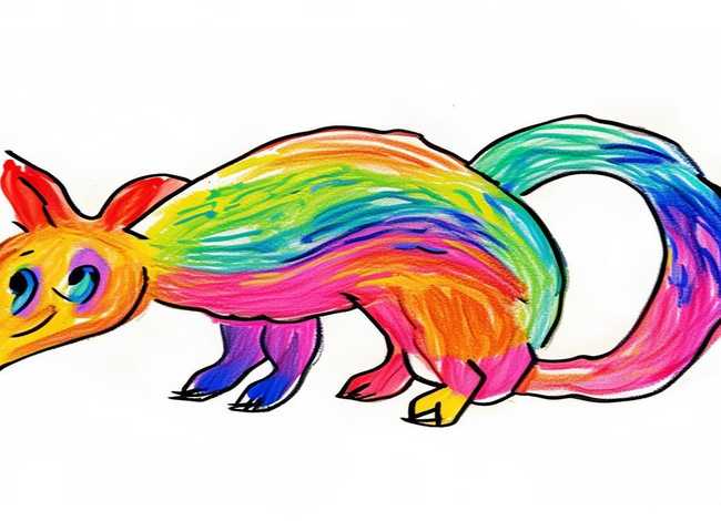 儿童简笔画动物 儿童简笔画入门动物0-3岁