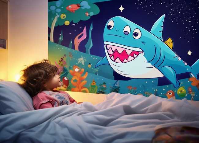 鲨鱼儿童故事睡前完整故事（鲨鱼的幼儿睡前故事）