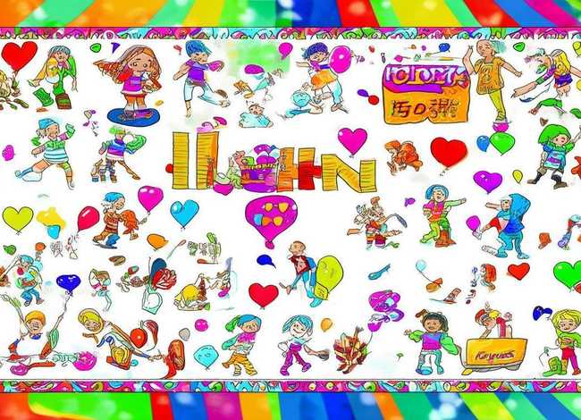 儿童节英文手抄报；儿童节英文手抄报模板