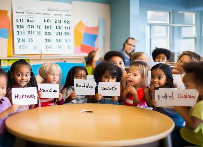 儿童学英语星期名称 儿童学英语星期一到星期日