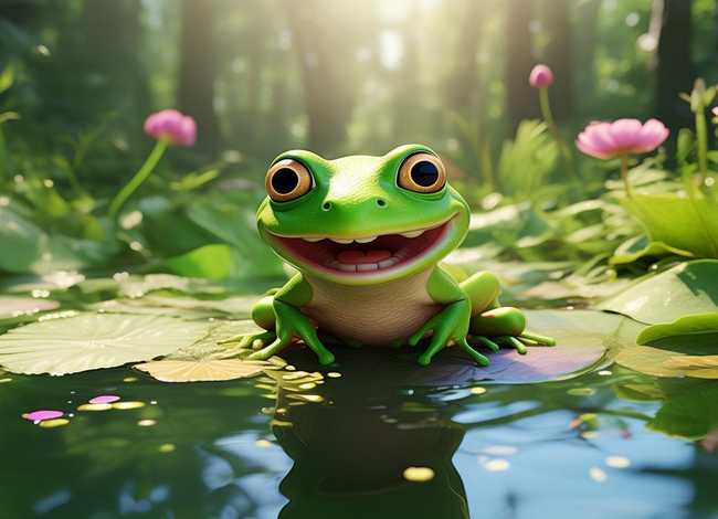关于小青蛙的儿童故事1分钟、儿童故事小青蛙的故事