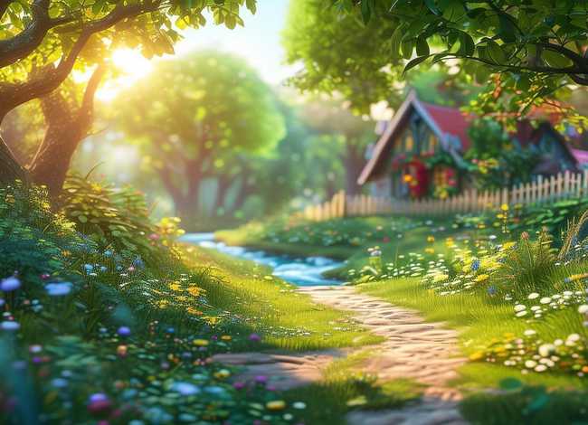 绘本故事背景图片，绘本故事背景图片高清