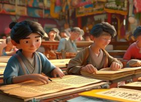 韦编三绝动画故事 - 韦编三绝动画片