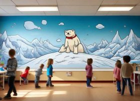 北极熊的小故事幼儿园、北极熊的小故事幼儿园中班