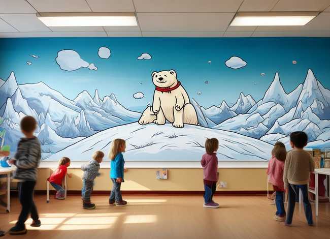 北极熊的小故事幼儿园、北极熊的小故事幼儿园中班