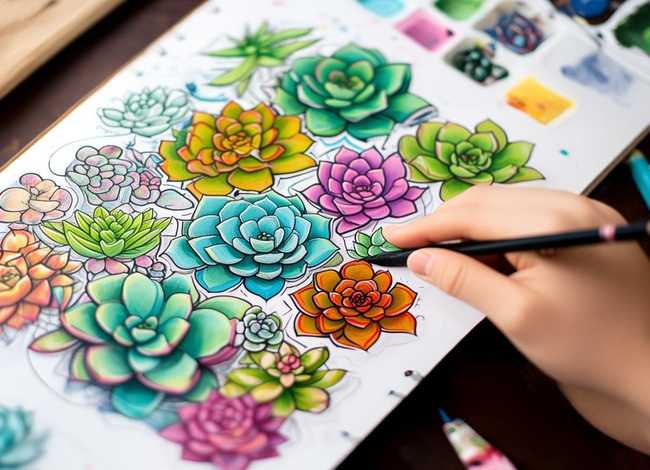 多肉 绘本；多肉绘本怎么画