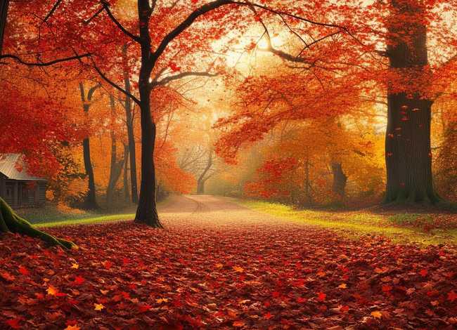 落叶故事图片 落叶故事图片大全