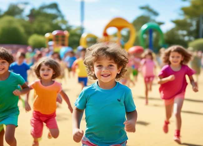 儿童运动的文案短句（儿童运动的文案短句图片）